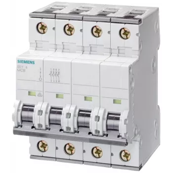 Siemens 5SY66166 automatinis jungiklis 3P+N B16 16A 6kA 230/400V AC