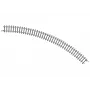 Märklin 8520 Z miniclub lenkta bėgių atkarpa 45° 195 mm - 10 vnt.