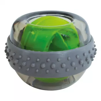 SCHILDKROT Spinball giroskopinis plaštakos ir rankos treniruoklis, pilkas/žalias, 70 mm, 255 g 960121