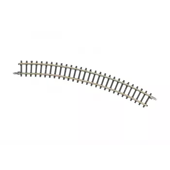 Märklin 8521 Z miniclub lenkti bėgiai 30° 195 mm – 10 vnt.