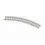 Märklin 8521 Z miniclub lenkti bėgiai 30° 195 mm – 10 vnt.
