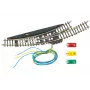 Märklin Z geležinkelio elektromagnetinė kreivoji rodyklė kairė - juoda/geltona 8568