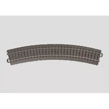 Märklin 24236 C Track lenktas bėgis R2, 24,3°, H0