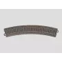 Märklin 24236 C Track lenktas bėgis R2, 24,3°, H0