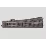 Märklin H0 C-Track plonas kairysis iešmas su sankasa, 236,1 mm, rankinis, AC 24711