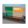 Märklin 29349 H0 startinis rinkinys „Container Logistics“ su 232 klasės dyzeliniu lokomotyvu ir 3 konteinerių platforminiais vagonais