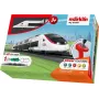 Märklin TGV Duplex H0 5 dalių skaitmeninis traukinio rinkinys su Mobile Station 2, baltas/juodas 029406