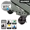 WAGNER design yourself augalų stumdymo lėkštė GH0558, plastikinė, Ø 38,5 cm, tamsiai žalia, apvali, 1 vnt. 20055801