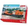 Märklin Start up 029296 H0 savivaldybės tarnybos startinis rinkinys su dyzeliniu manevriniu lokomotyvu ir 2 savivarčiais vagonais