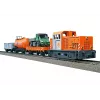 Märklin Start up 029296 H0 savivaldybės tarnybos startinis rinkinys su dyzeliniu manevriniu lokomotyvu ir 2 savivarčiais vagonais