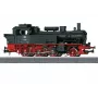 Märklin 36740 HO dyzelinis lokomotyvas DB 212 klasė (V 100) juodas/raudonas su mfx+ skaitmeniniu garsu