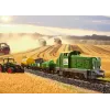 Märklin 29653 H0 pradinis rinkinys Agriculture – skaitmeninis garvežys BR 81 su mfx+ garsu, Mobile Station 3, C-Track ovalas, vagonai su traktoriumi ir šieno rulonais
