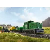 Märklin 29653 H0 pradinis rinkinys Agriculture – skaitmeninis garvežys BR 81 su mfx+ garsu, Mobile Station 3, C-Track ovalas, vagonai su traktoriumi ir šieno rulonais