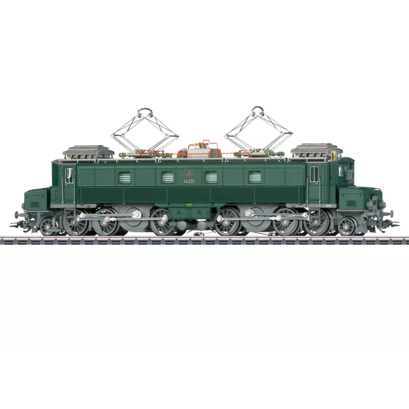 Märklin 39521 H0 elektrovežys Ce 6/8 III 'Köfferli' (SBB)