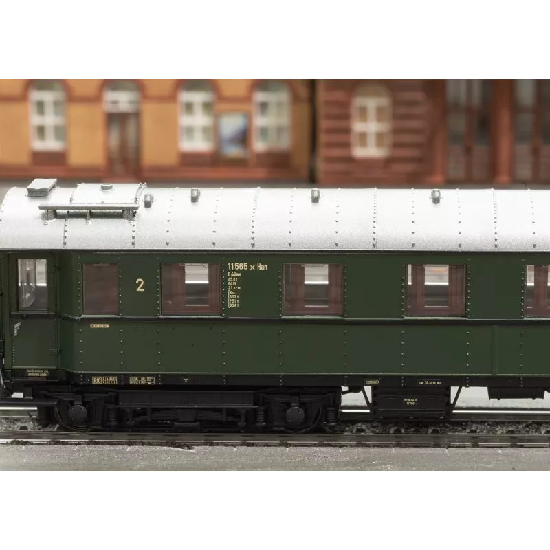 Märklin 42500 H0 greitasis keleivinis vagonas B4uewe, 2 klasė, DB