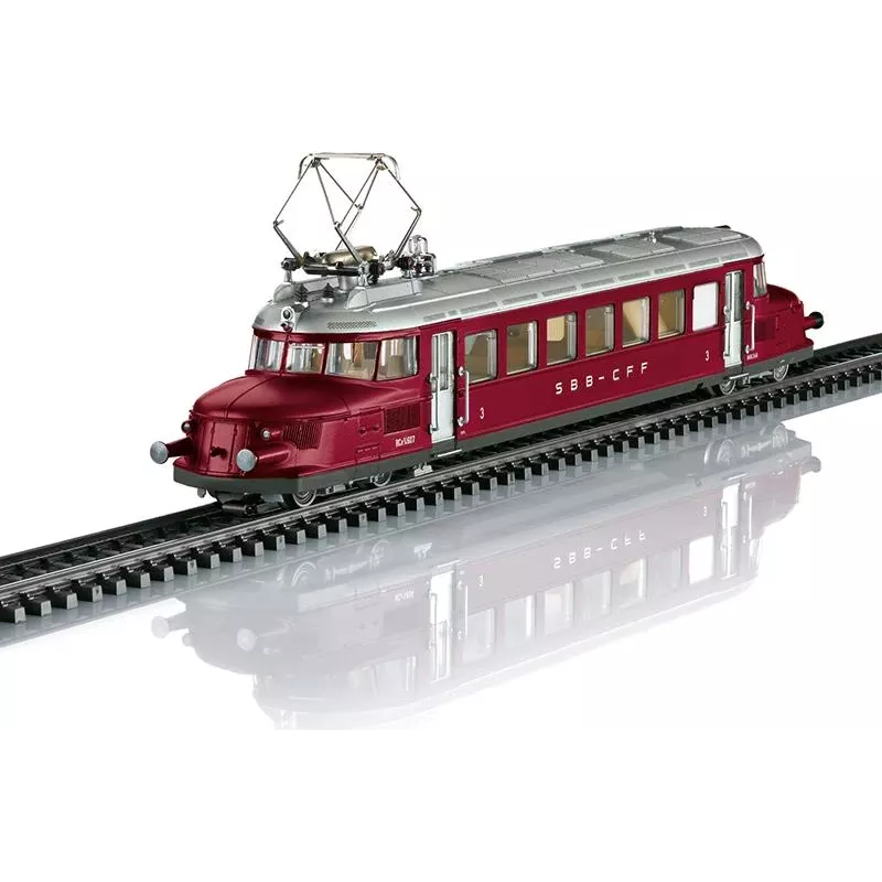 Märklin 38860 H0 garvežys BR 03.10 su mfx+ skaitmeniniu dekoderiu ir garsu