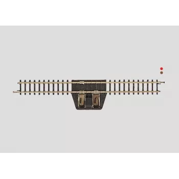 Märklin Z-Gauge tiesus jungiamasis bėgis 8590 (110 mm, juodas/geltonas)