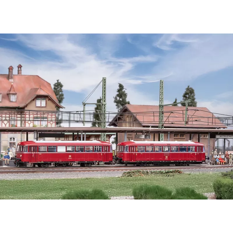 Märklin 038980 H0 bėginis autobusas BR 798 + BR 998 DB IV epocha mfx+ skaitmeninis garsas