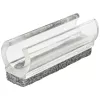 Wagner design yourself EH 0690 užsikabinantys baldiniai slankikliai, plastikiniai, 12 mm apvalioms kojelėms, 4 vnt., balti 15069099