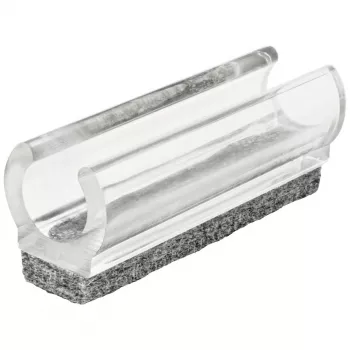 Wagner design yourself EH 0690 užsikabinantys baldiniai slankikliai, plastikiniai, 12 mm apvalioms kojelėms, 4 vnt., balti 15069099