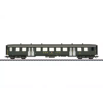 Märklin 043373 H0 SBB 2 klasės lengvojo plieno keleivinis vagonas