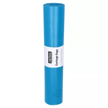 DEISS Heavy-Duty atliekų maišai STANDARD 120L mėlyni 6µm (25 vnt.) 20067