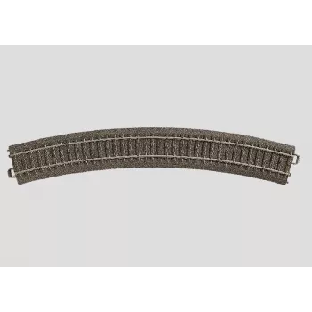 Märklin 24330 C-Track lenkta bėgių atkarpa R1 30° (6 vnt.) H0