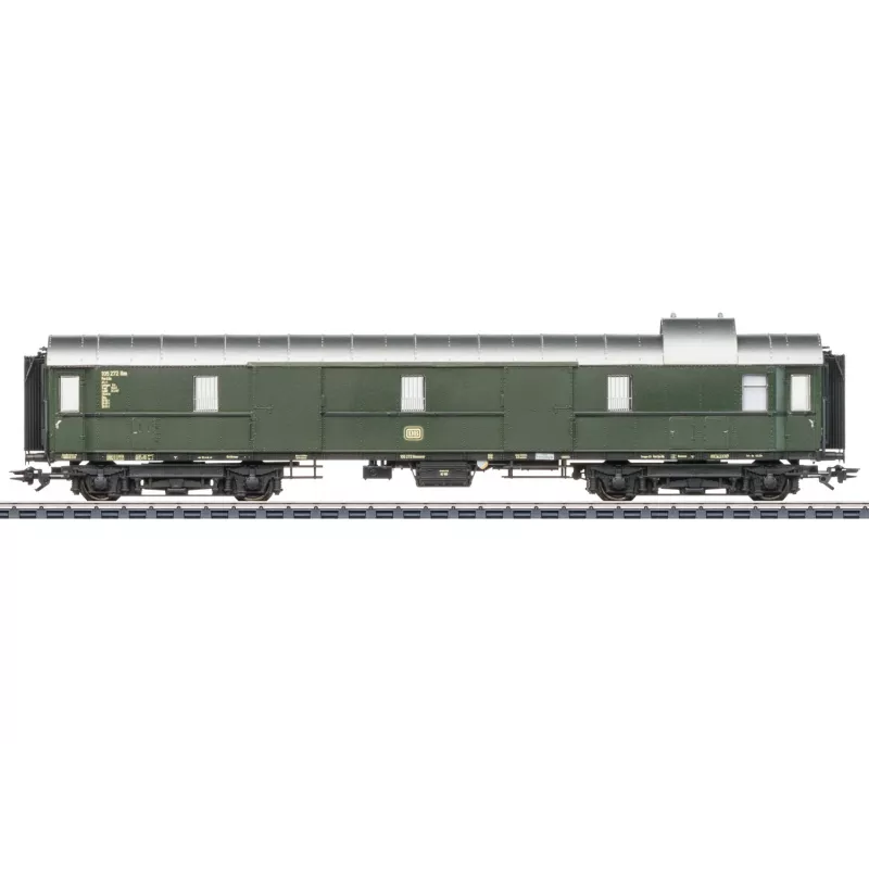 Märklin 42540 H0 greitojo traukinio bagažo vagonas Pw4üe, DB
