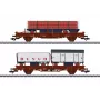 Märklin 45042 H0 2 vagonų rinkinys, skirtas Cirko Busch krovininiams vagonams, DR
