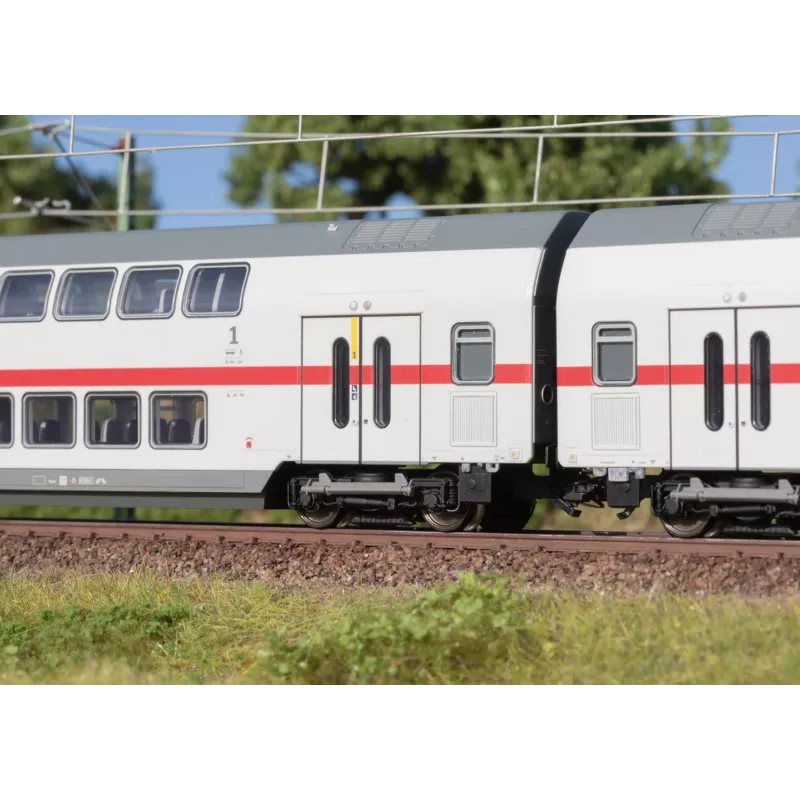 Märklin 43486 H0 IC2 dviejų aukštų tarpinis vagonas DApza 687.2, 1 klasė