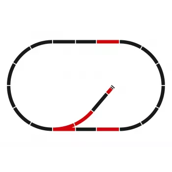 Märklin C-Track prailginimo rinkinys C1 – H0 mastelis (24900)