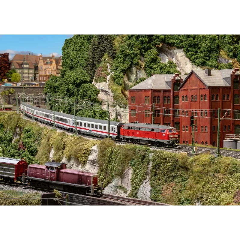 Märklin 43765 HO mastelio DB AG Bpmz 295.4 atviro salono keleivinis vagonas