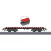 Märklin 44734 H0 statybinių kaladėlių vagonas, juodas/raudonas