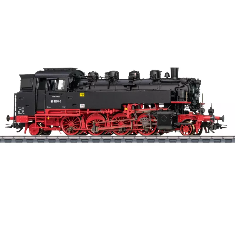 Märklin 37087 H0 klasės 86.0-8 garvežys DR IV epocha su mfx+ skaitmeniniu dekoderiu ir garsu
