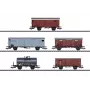 Märklin 46575 H0 BLS Ae 6/8 5 vagonų krovininis traukinio rinkinys