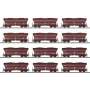 Märklin 46670 H0 12 dalių krovininių vagonų rinkinys Falder NS 182 DB AG