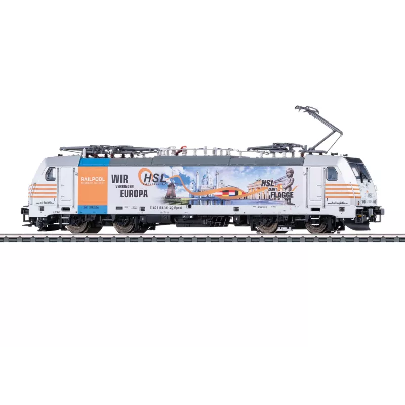 Märklin 38803 H0 elektrovežys BR 186, HSL Logistik