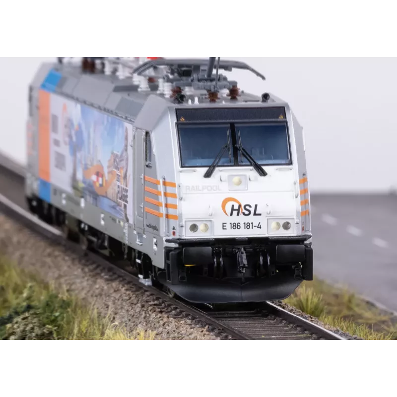 Märklin 38803 H0 elektrovežys BR 186, HSL Logistik