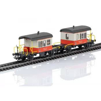Märklin 46850 H0 SBB Sputnik 2 vagonų slankiųjų sienų rinkinys