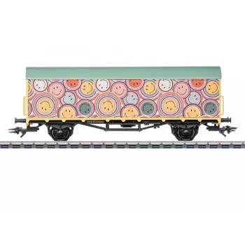 Märklin 048884 DRG G 10 dengtas krovininis vagonas H0 AC II epocha, rudas