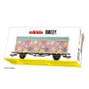 Märklin 048884 DRG G 10 dengtas krovininis vagonas H0 AC II epocha, rudas