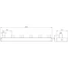 SIEMENS 5ST36760 kištukinė šynelė 10mm² 1P+N 12 modulių, 6 AFDD + 6 komponentams