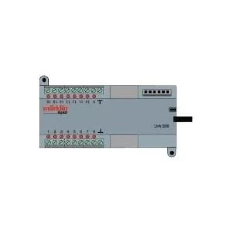 Märklin Link s 88 dekoderis pagal DCC standartą, žalios ir baltos spalvos, 60883