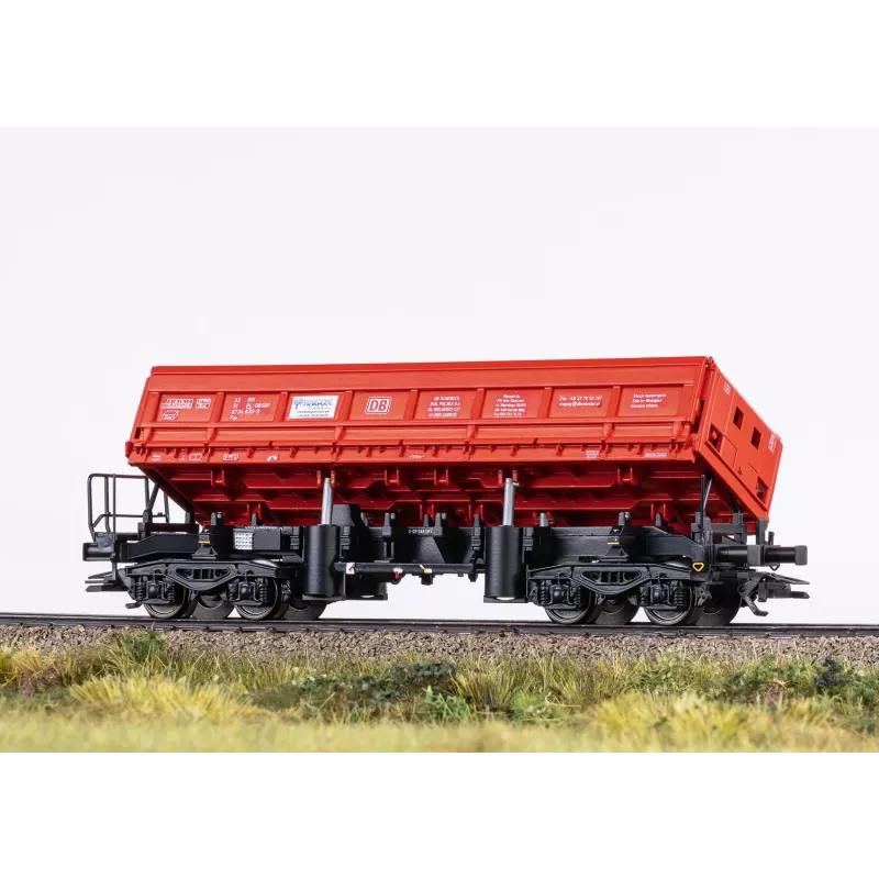 Märklin 48458 H0 3 vagonų šoninis iškrovimo vagonų rinkinys Fas, DB Schenker Rail Polska S.A.
