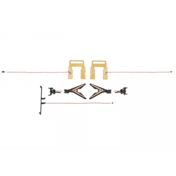 Märklin 072024 H0 srovę perduodanti glaudi sankaba, 1 vnt.