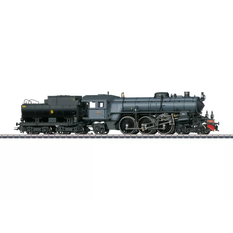 Märklin 39490 H0 garvežys “Bavarian S 3/6”, kelio numeris 18 490, AC skaitmeninis su garsu ir dūmais