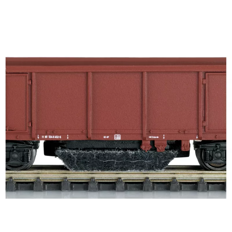 Märklin 86501 Z geležinkelio bėgių valymo vagonas – juodas/raudonas