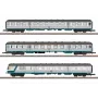 Märklin 087183 Z mastelio vagonų rinkinys Karlsruher Kopf DB A