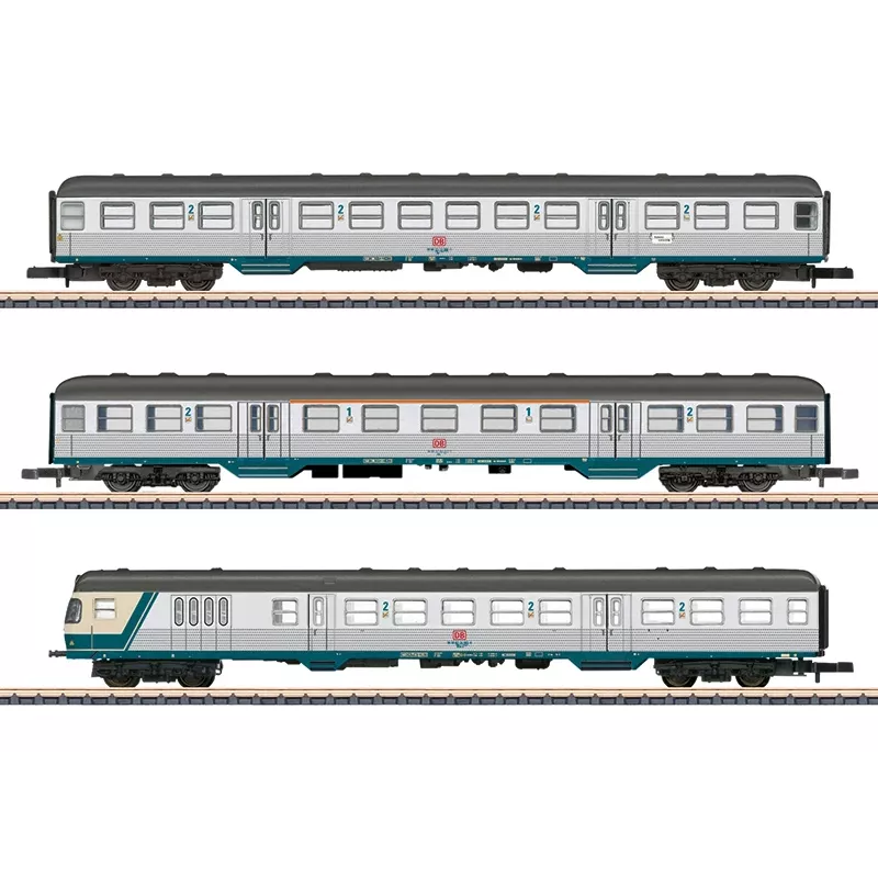 Märklin 087183 Z mastelio vagonų rinkinys Karlsruher Kopf DB A