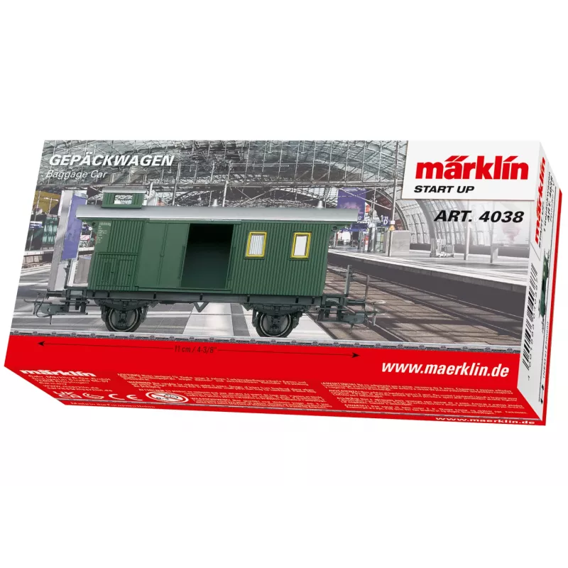 Märklin 4038 H0 CIWL miegamasis vagonas
